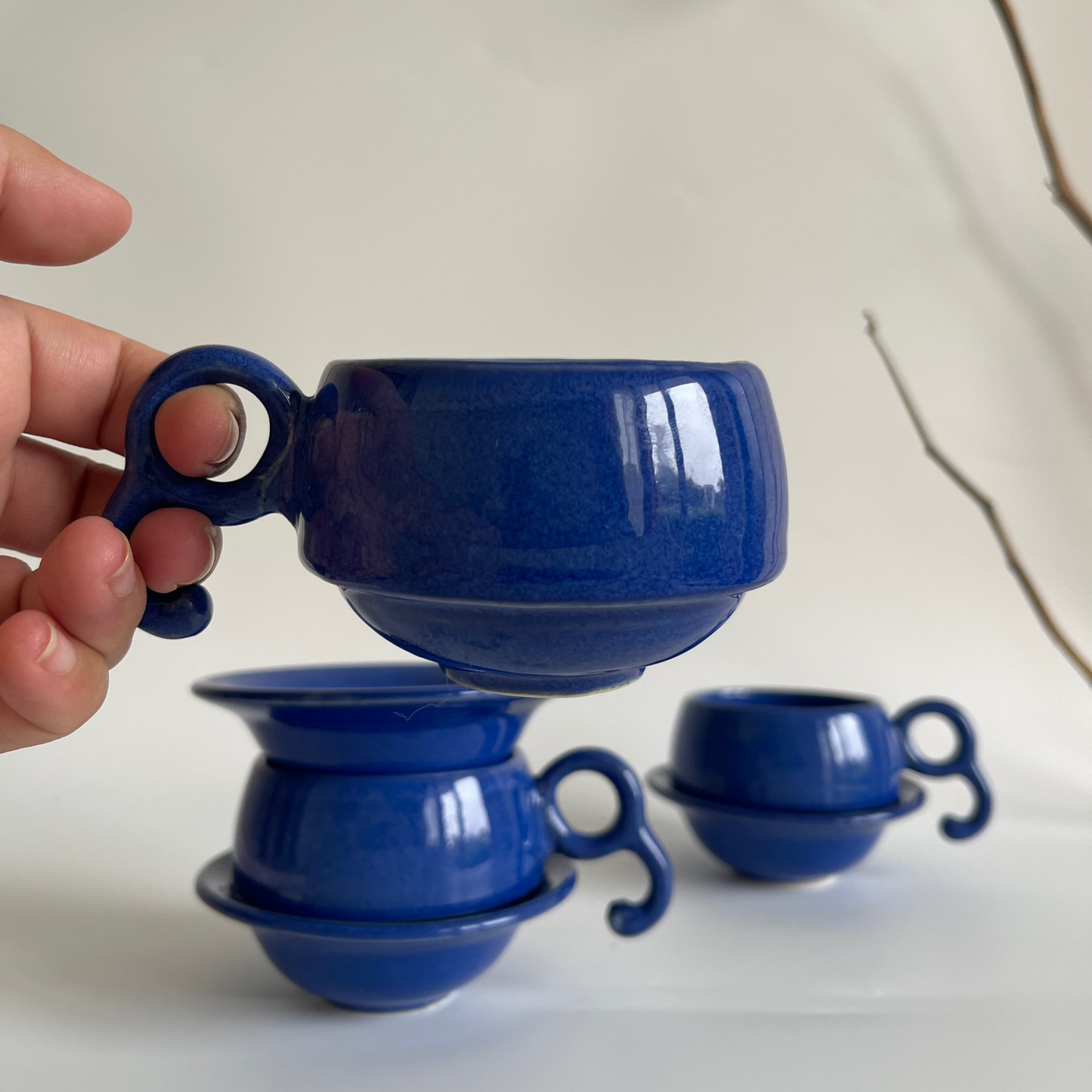 Chirag Cup & Saucer Set (Set of 6)