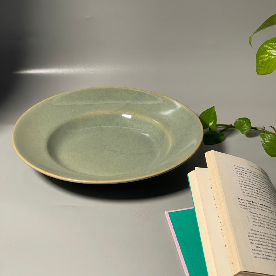 Perfect plate for Pasta in Green