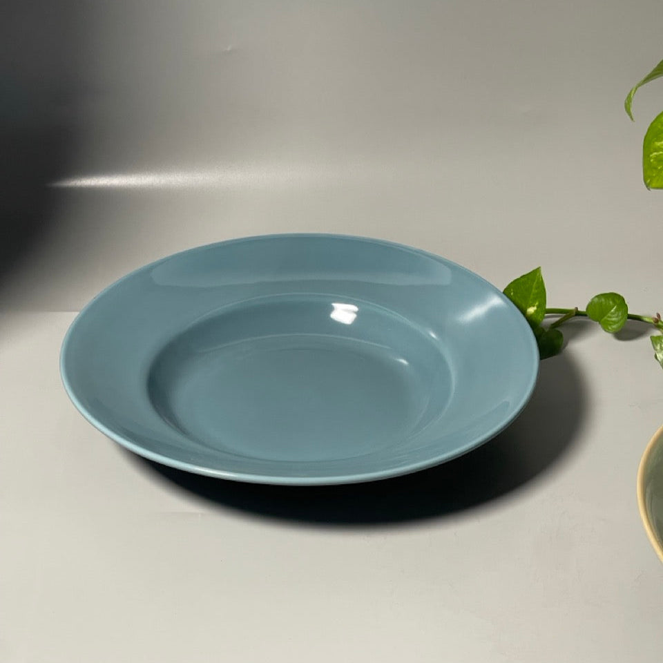 Perfect Pasta Plate in Blue