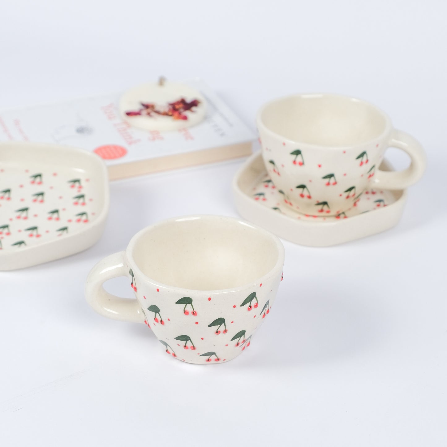 Cherry Charm Mugs