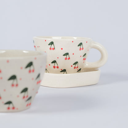 Cherry Charm Mugs